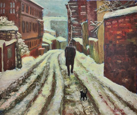 Feed promenade matinale hst 46x55 cm 1